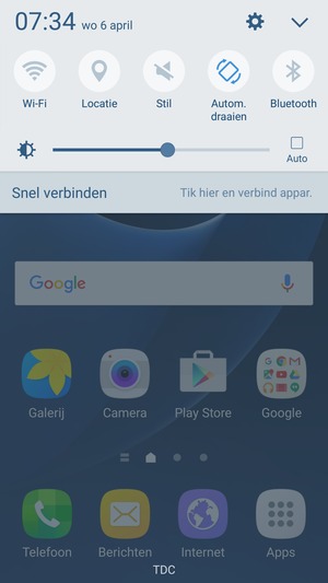 Vink het selectievakje Auto aan