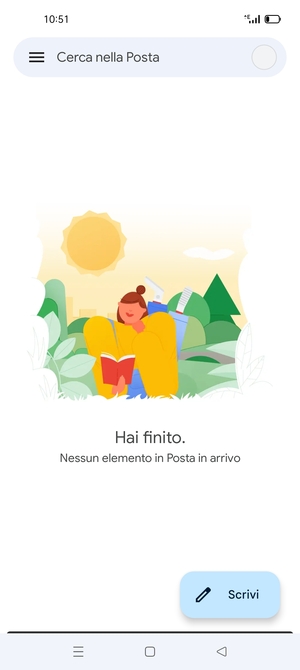 Il tuo account è pronto per l'uso