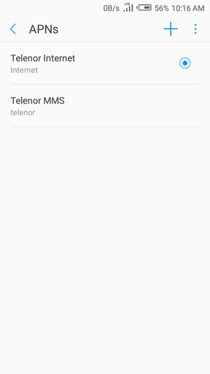 Select the Menu button