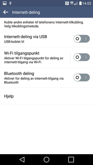 Velg Wi-Fi tilgangspunkt