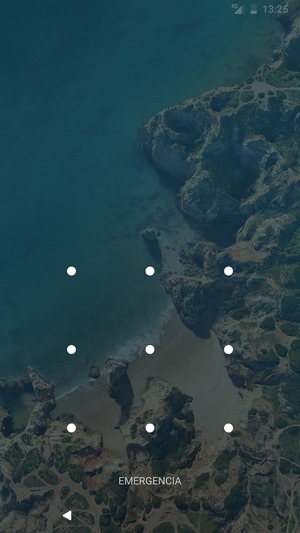 El teléfono ha sido asegurado con un bloqueo de pantalla
