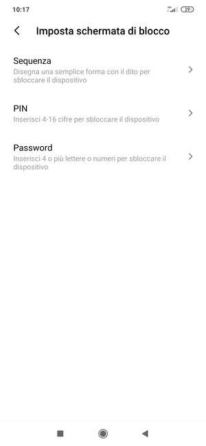 Seleziona Sequenza