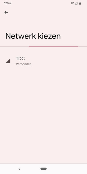 Wacht tot de zoekopdracht beëindigd is