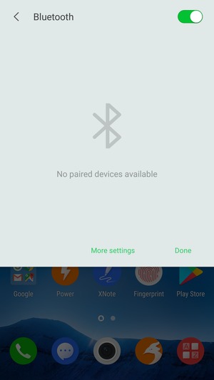 Turn off Bluetooth