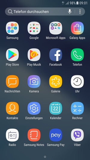 Wählen Sie Kontakte