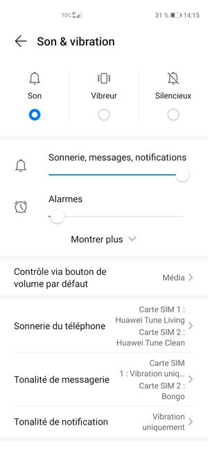 Sélectionnez votre option préférée