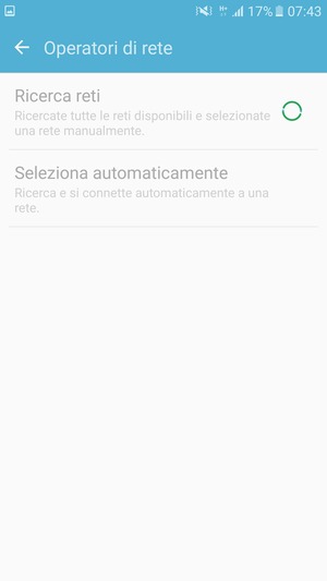 Attendi il completamento della ricerca