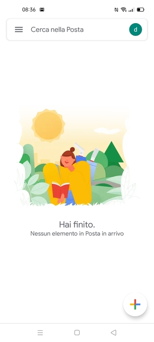 Il tuo account è pronto per l'uso