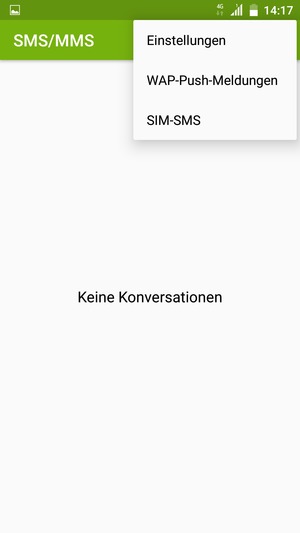 Wählen Sie Einstellungen