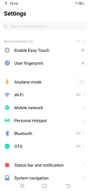 Select Mobile network