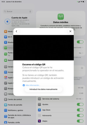 Escanea el código QR