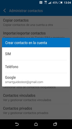 Seleccione Google