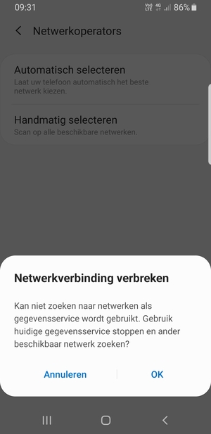 Selecteer OK