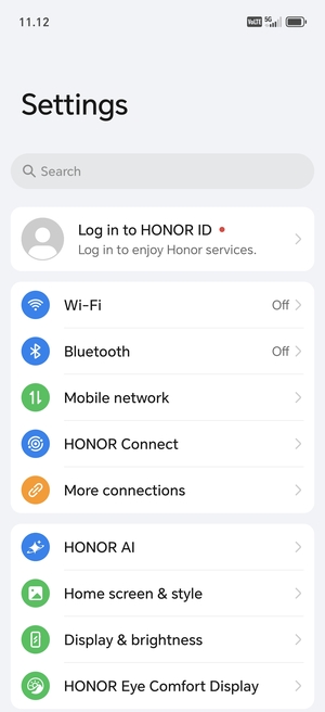 Select Mobile network