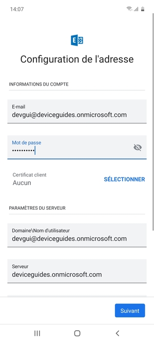 Saisissez votre mot de passe