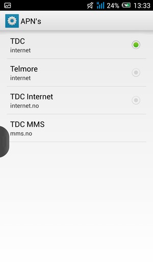Uw telefoon is nu geïnstalleerd voor mms