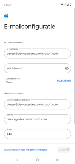 Voer uw wachtwoord in