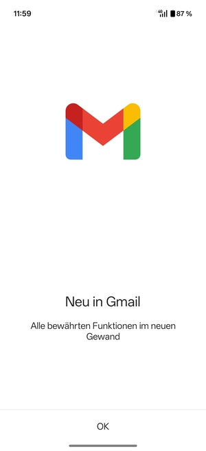 Wählen Sie OK