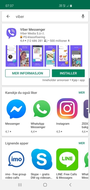 Velg app