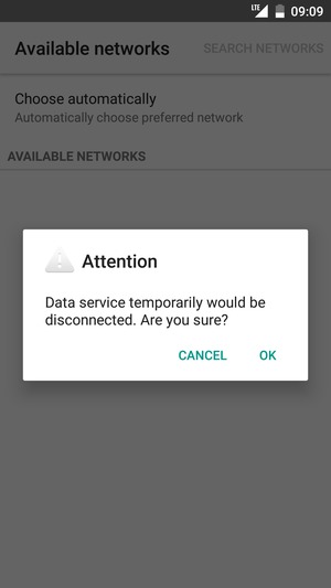 Select OK