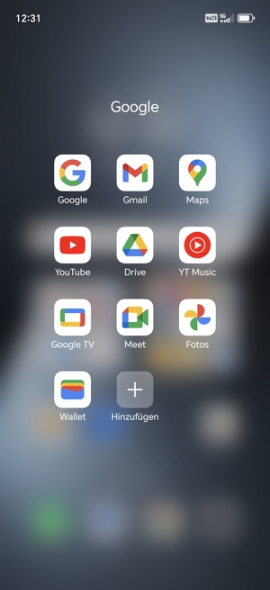 Wählen Sie Gmail