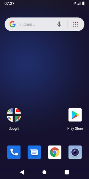 Wählen Sie Play Store