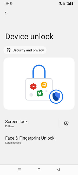 Your phone is now secure with a screen lock