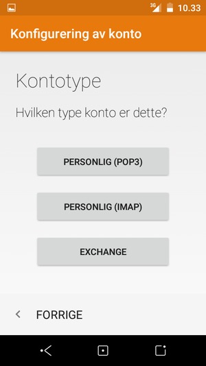 Velg EXCHANGE