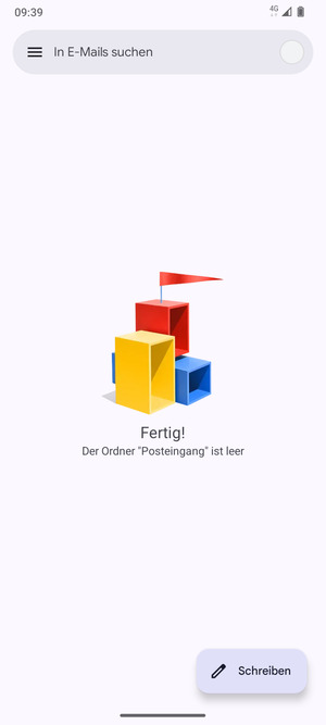 Ihr Gmail Konto ist einsatzbereit