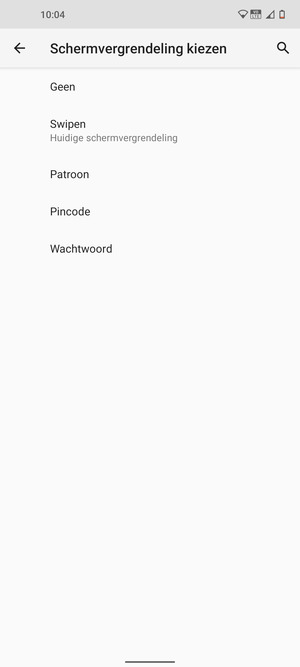Selecteer Patroon