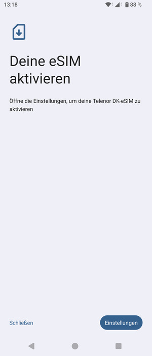 Wählen Sie Einstellungen