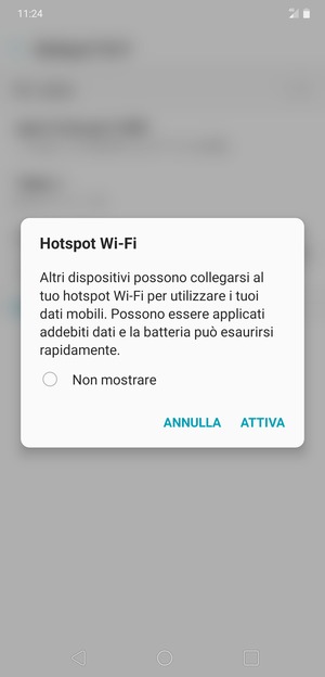 Seleziona ATTIVA