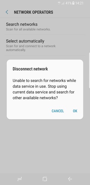 Select OK