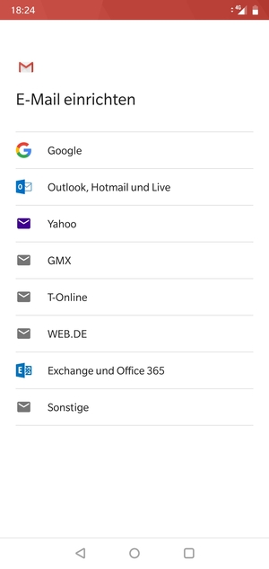 Wählen Sie Sonstige