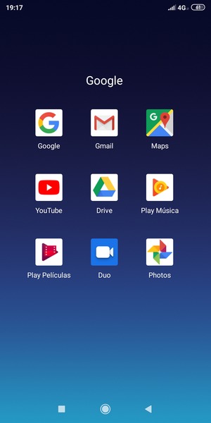 Seleccione Gmail