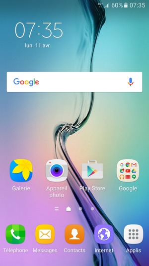 Sélectionnez Applis
