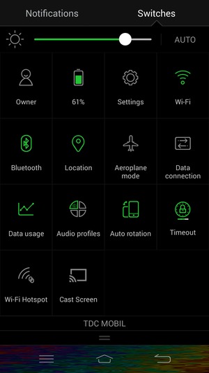 Turn off Wi-Fi and Bluetooth