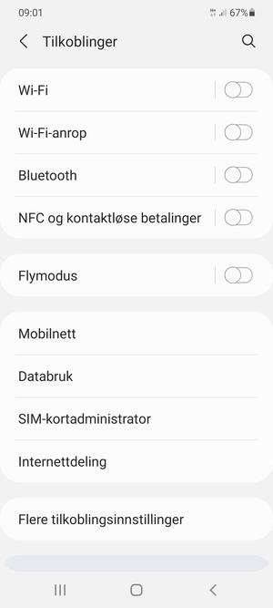 Velg Mobilnett