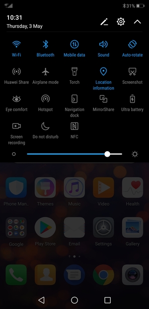 Turn off Wi-Fi and Bluetooth
