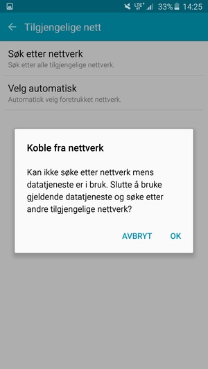 Hvis du ser dette
skjermbildet, velg OK