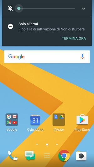 Premi una volta per la modalità silenziosa