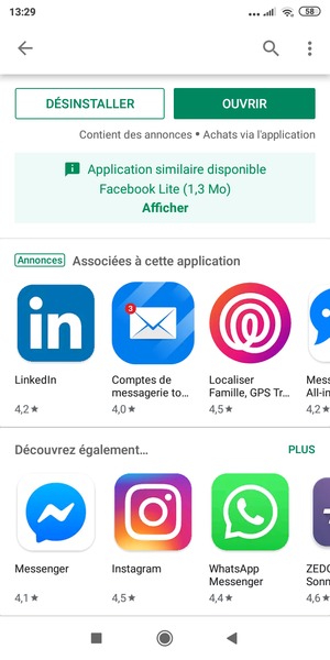 Sélectionnez OUVRIR