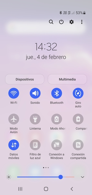 Desactive Wi-Fi y Bluetooth