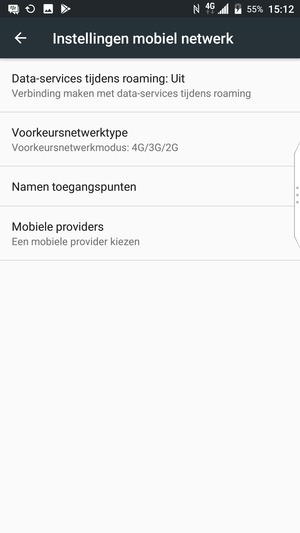 Selecteer Namen toegangspunten