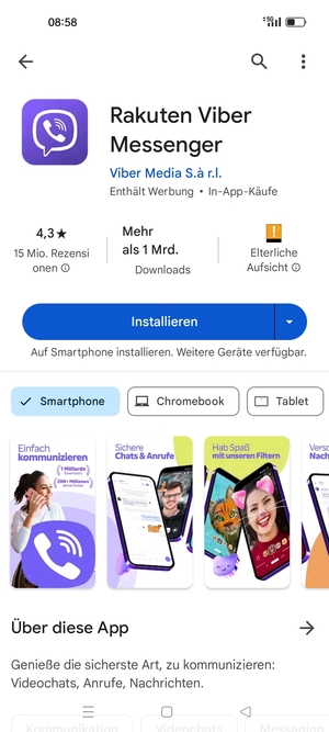 Wählen Sie Installieren