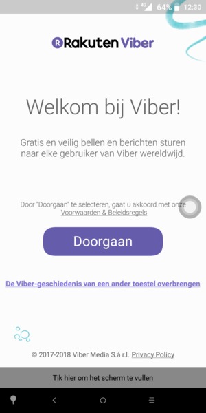 Uw app is klaar voor gebruik