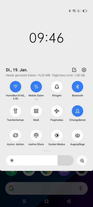 Schalten Sie WLAN und Bluetooth aus