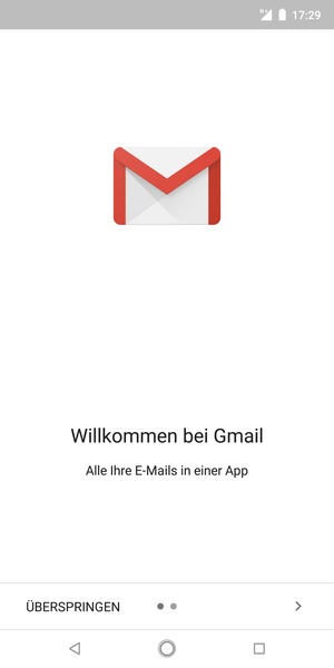 Wählen Sie WEITER