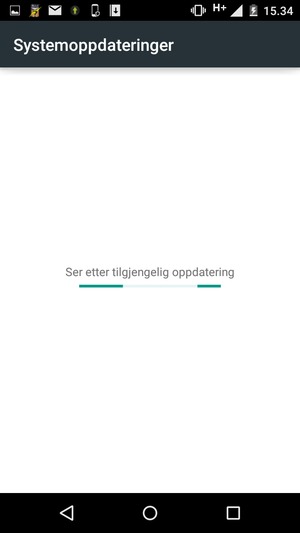 Vent til søket til ferdig