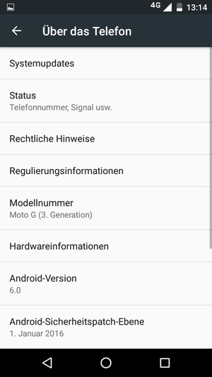 Wählen Sie Systemupdates